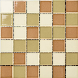 25mm角モザイクタイルシート