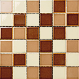 14mm花モザイクタイルシート