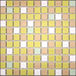 25mm角モザイクタイルシート