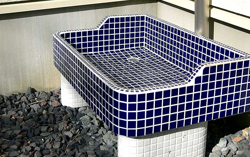 ガーデンシンク(タイル流し台) | タイルショップたまがわ本店