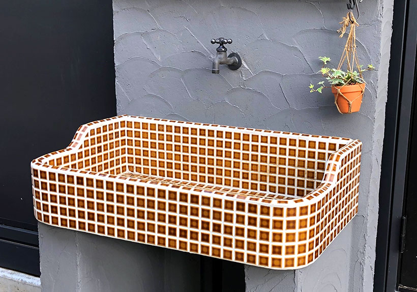 ガーデンシンク(タイル流し台) | タイルショップたまがわ本店