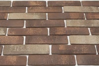 訳ありかるかるブリック ダークベージュ チャコールレッド